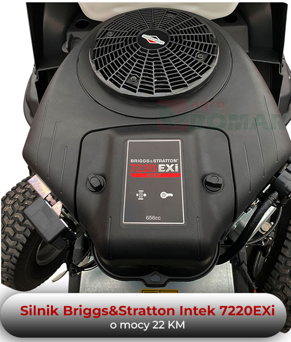 Silnik Briggs&Stratton Intek 7220EXi w traktorku Cedrus Starjet UJ 102/22H